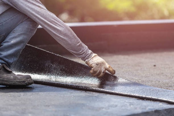 Professional Waterproofing technician working in Pullman, WA